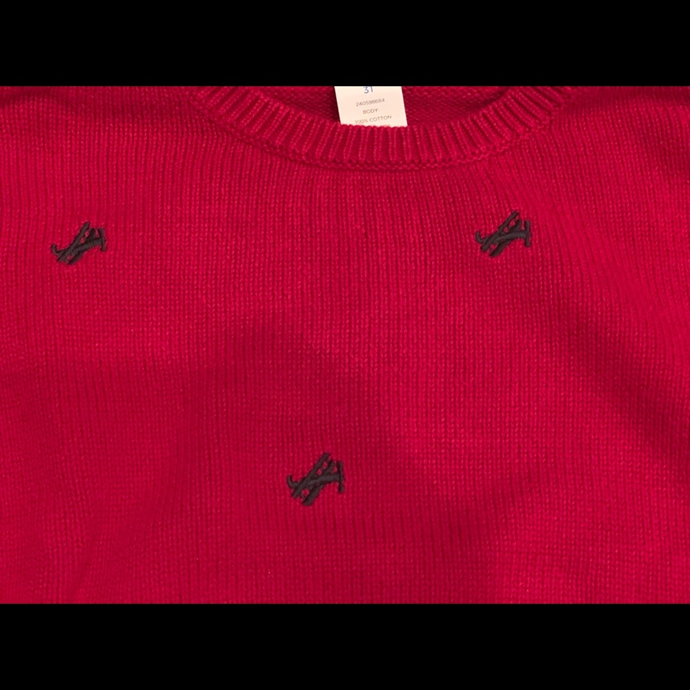 Beautiful red sweater